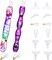 Diamond Painting Tool Kit – Gem Dotting Pen & Picker Accessories for Adults, Nail Art & Embroidery (2 Clear Purple Pens)